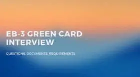 EB-3 GREEN CARD INTERVIEW