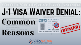 j-1 visa waiver denial