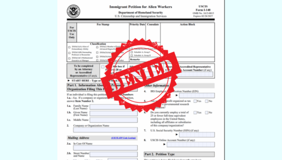 2025 EB1A denial rate