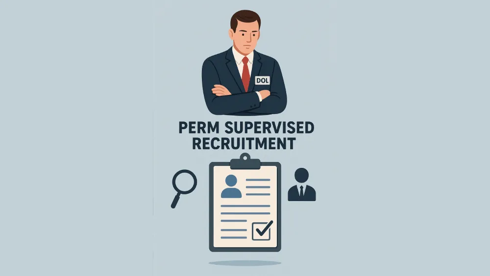 PERM Supervised Recruitment by DOL | Process, Requirements