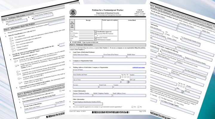I-129 petition for O-1 visa transfer