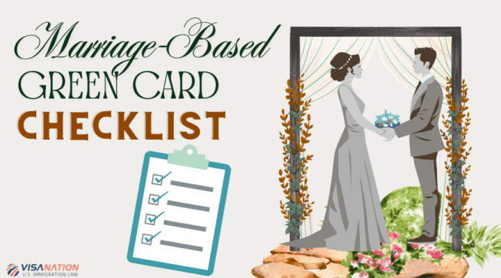 Marriage-Based GC Checklist