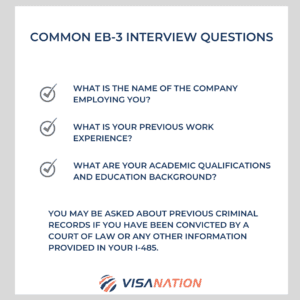 eb3 interview questions