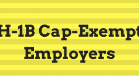 H1B Cap Exempt Employers