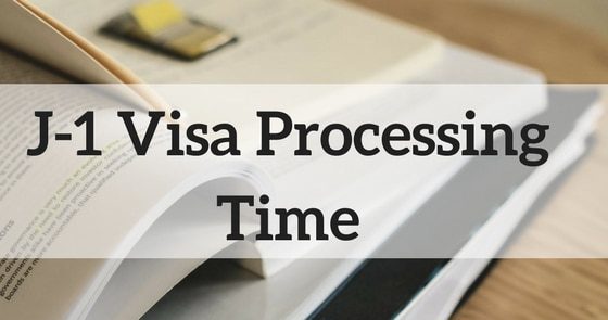J-1 Visa Processing Time