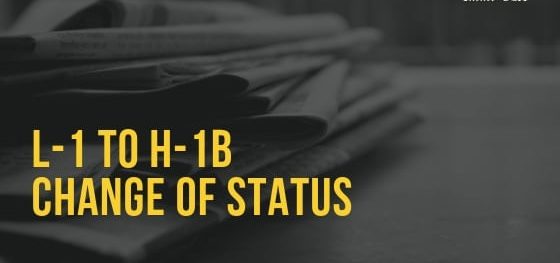 L-1 to H-1B Change of Status