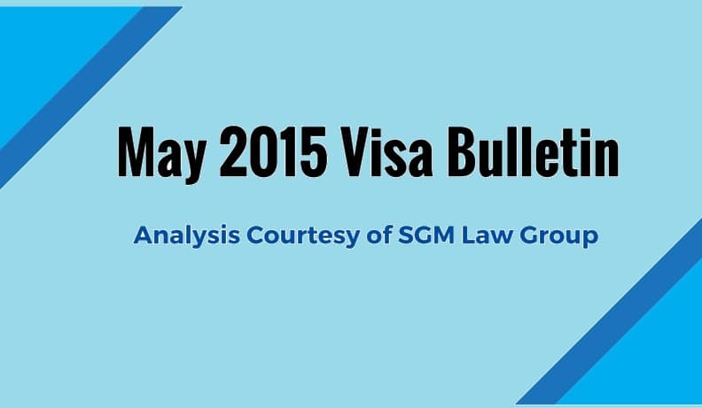 Visa Bulletin May 2015 Predictions & Analysis  