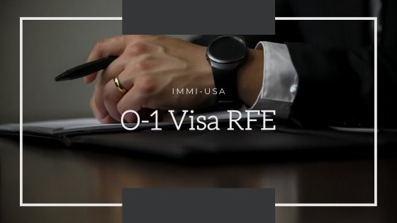 o1 visa rfe reasons responses next steps