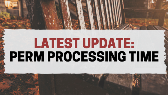 PERM Processing Time in 2021