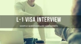 L-1 Visa Interview