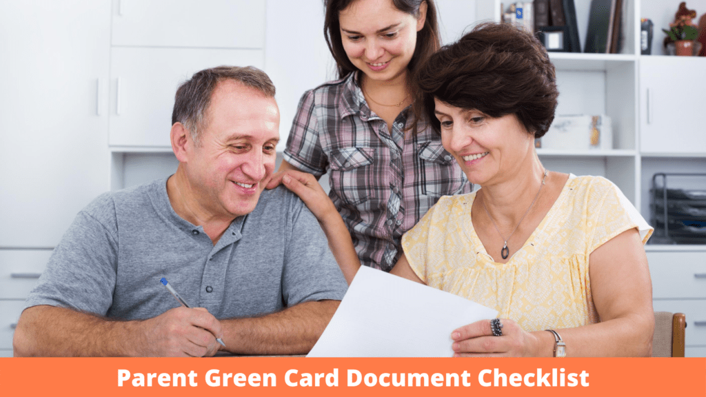 Parent Green Card Document Checklist