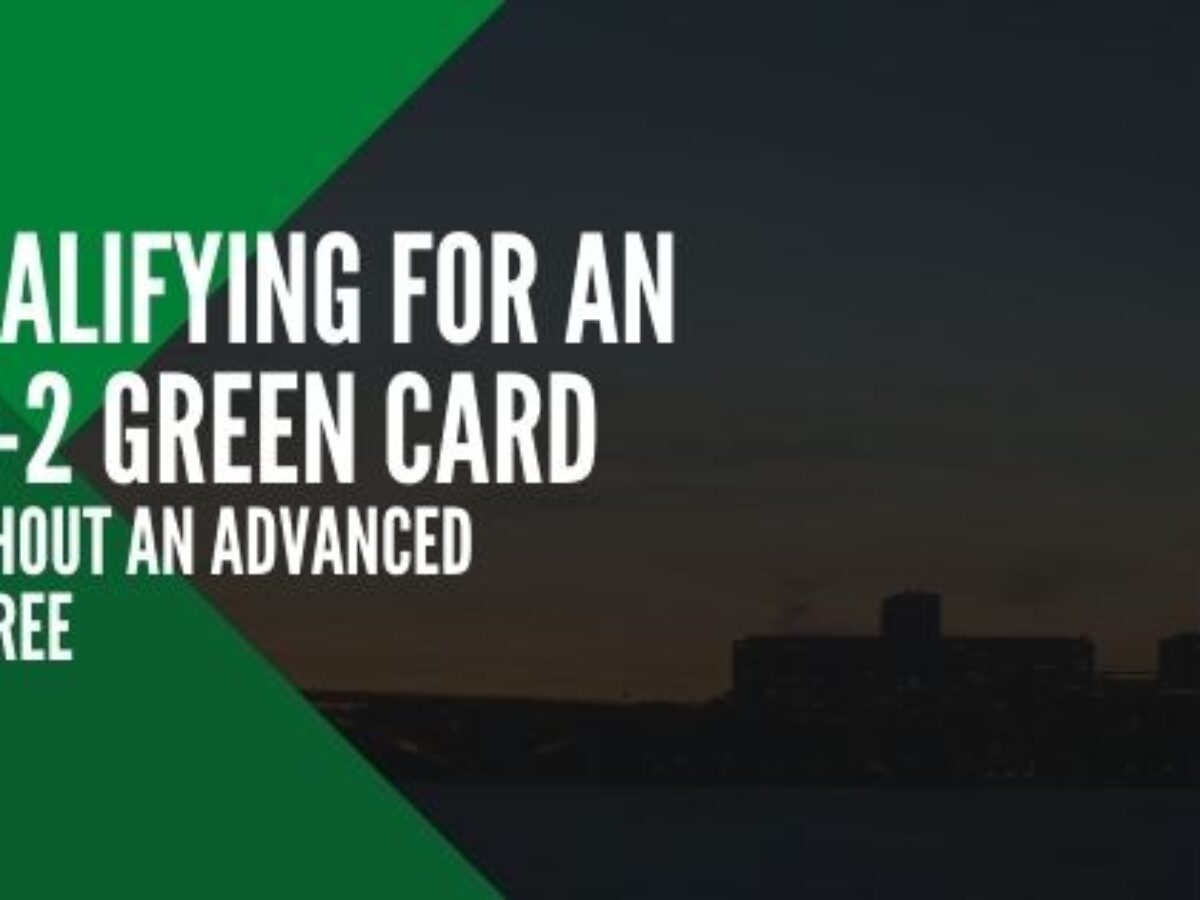 EB2 Green Card Checklist (Advanced Degree)