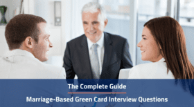 marriage based green card interview questions