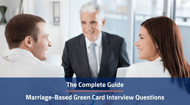marriage based green card interview questions