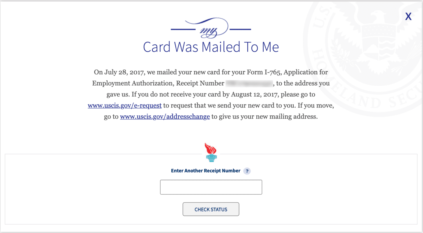 How long after service request uscis processing case stover thistarry