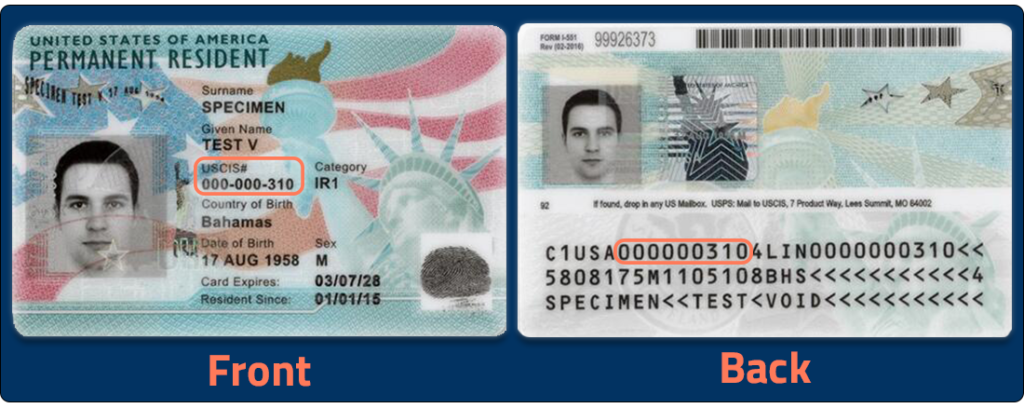 Alien Registration Number - Find It on Your Immigration Documents