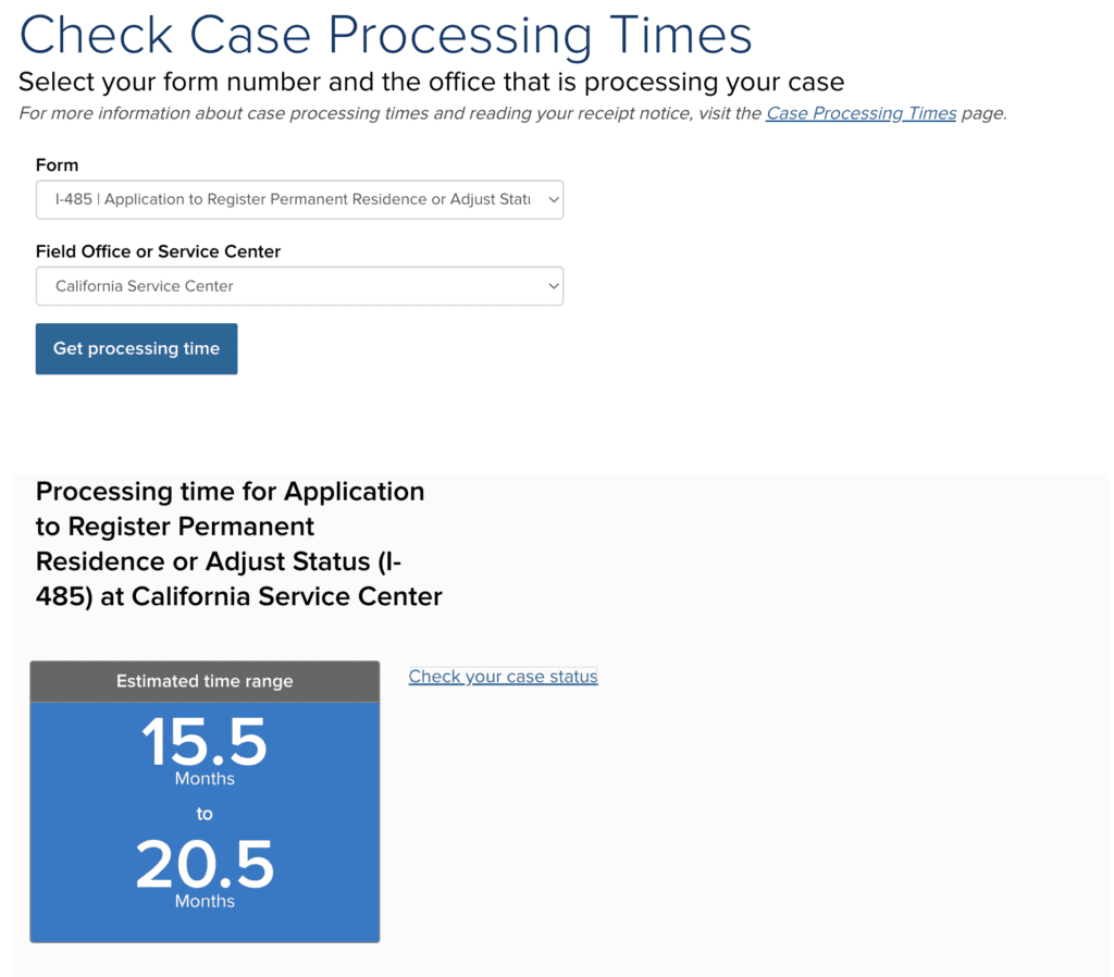 H-4 dependent visa processing time