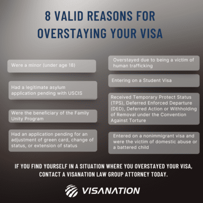 Visa Overstay Forgiveness | 8 Valid Reasons