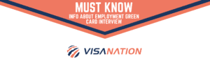 Employment based green card interview