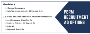 perm job recruitment options