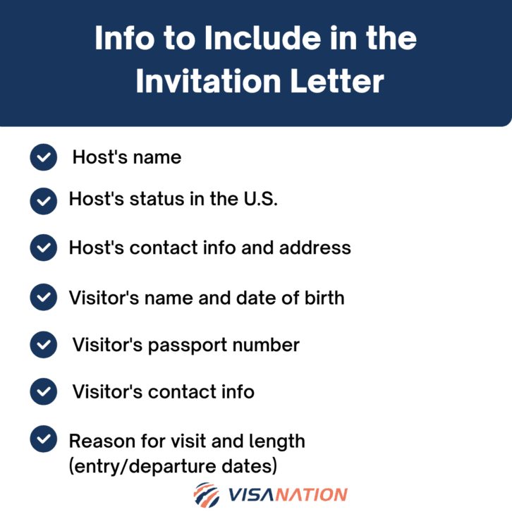 Ultimate Invitation Letter for a U.S Visa Guide | Immigration Help