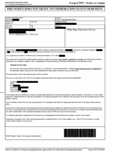 i-797c notice of action