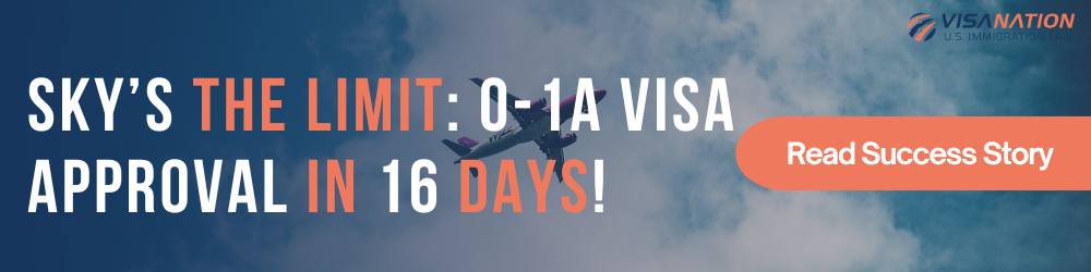 O-1A approval for pilot