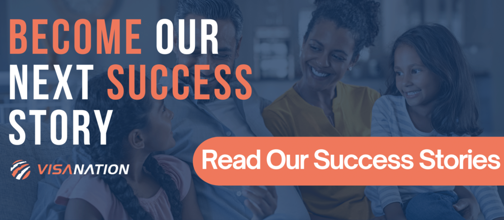 VisaNation Immigration Law Success Stories Graphic