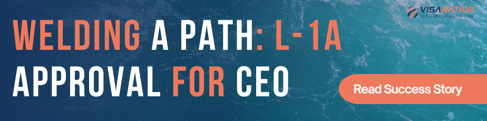 L-1A Approval for CEO SS banner