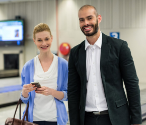Married couple representing marriage green card visa applicants