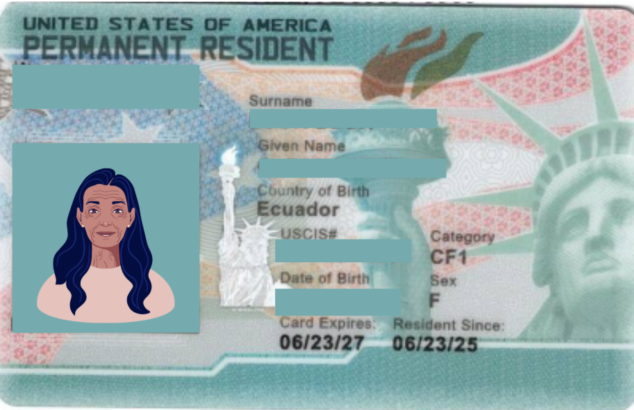 K1 visa to green card ecuador
