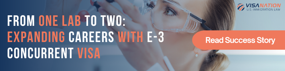 Concurrent E3 filing success story