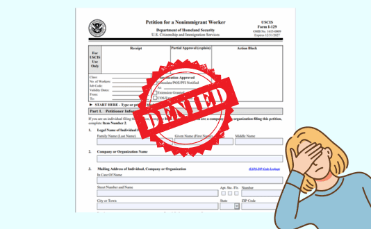 H-1B transfer denied