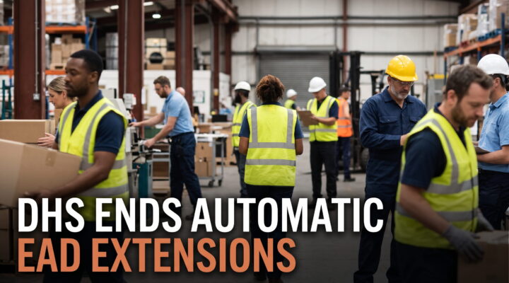 DHS Ends Automatic EAD Extensions